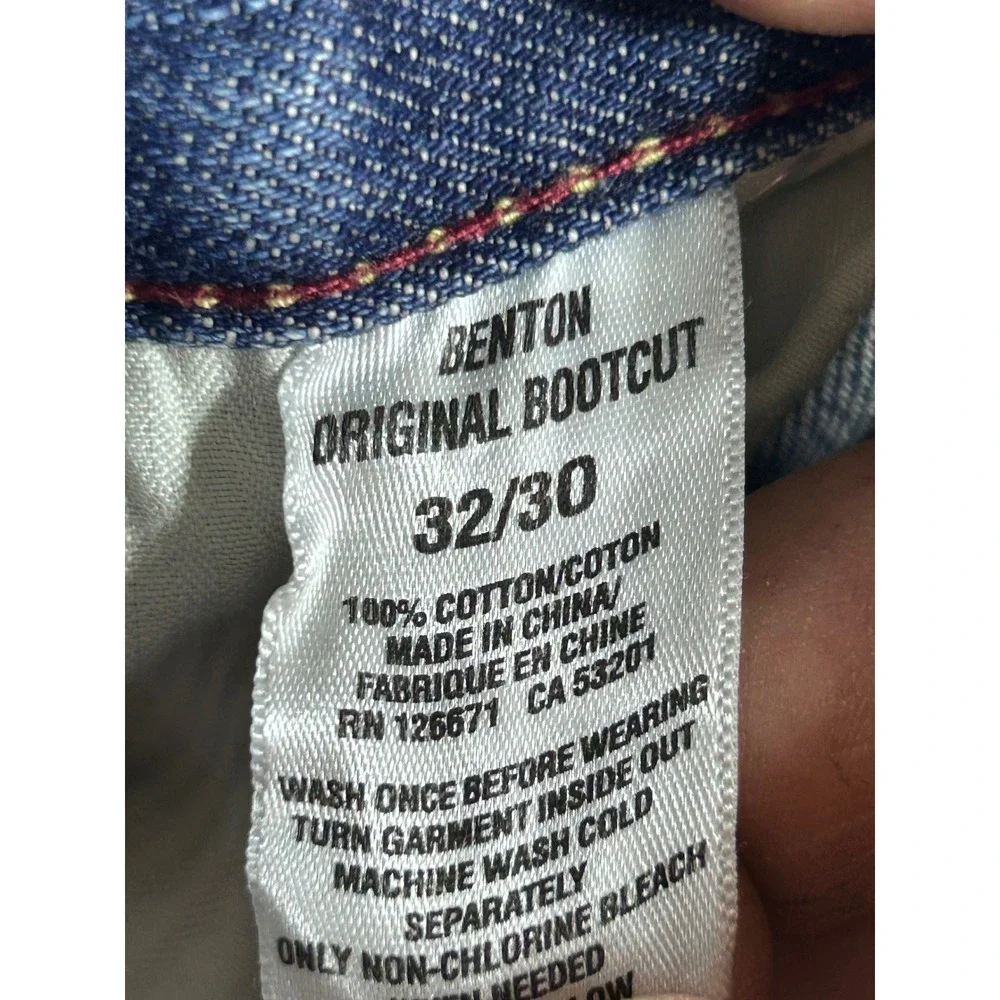 Aeropostale Mens Distressed Straight Leg Jeans‎ Blue Medium Wash Denim 33x27
